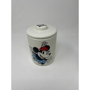 Disney Minnie Mouse Up Close Color Canister Jar - Medium NEW